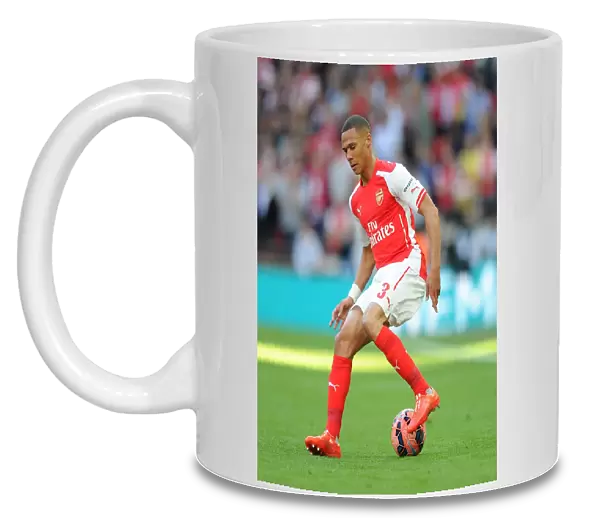 Kieran Gibbs (Arsenal). Arsenal 2: 1 Reading, after extra time. FA Cup Semi Final