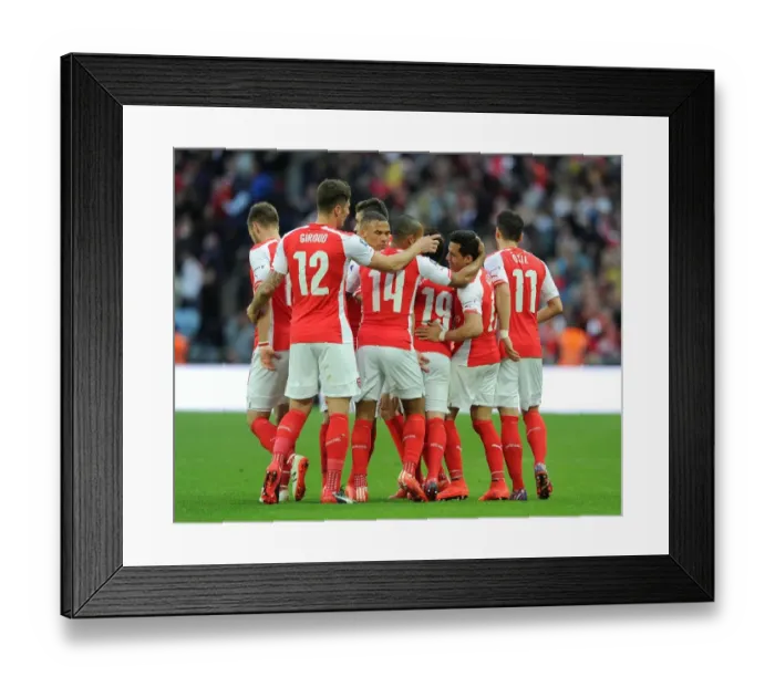 Framed Print : Alexis Sanchez's Brace: Arsenal Advances to FA Cup Final with Semi-Final Victory over Reading Framed Print : Alexis Sanchez's Brace: Arsenal Advances to FA Cup Final with Semi-Final Victory over Reading