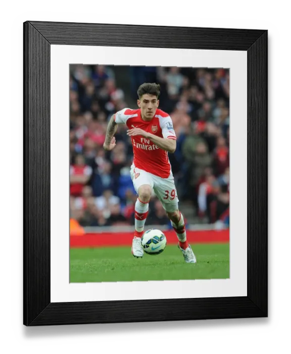 Framed Print : Hector Bellerin in Action: Arsenal vs Chelsea, Premier League 2014 / 15 Framed Print : Hector Bellerin in Action: Arsenal vs Chelsea, Premier League 2014 / 15