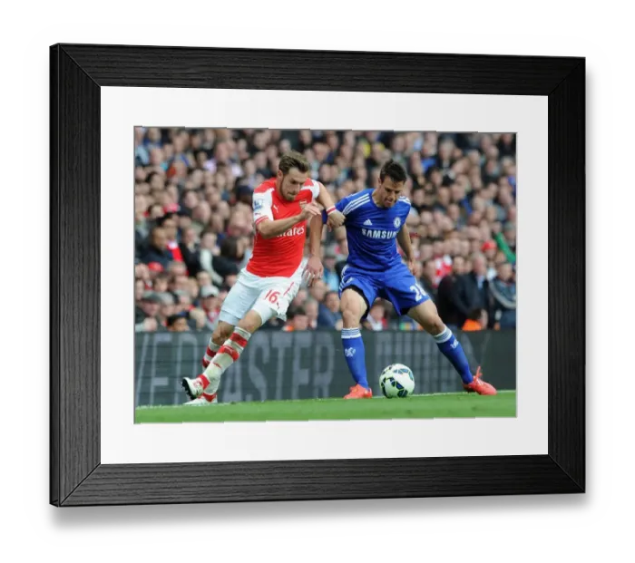 Framed Print : Clash of Titans: Bellerin vs Azpilicueta - Arsenal vs Chelsea Showdown (2014 / 15) Framed Print : Clash of Titans: Bellerin vs Azpilicueta - Arsenal vs Chelsea Showdown (2014 / 15)