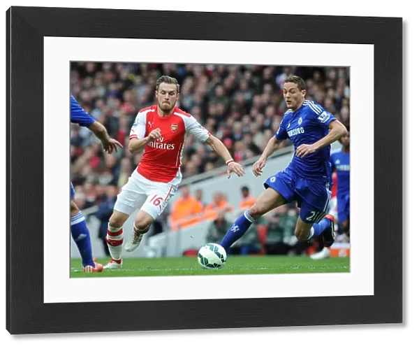 Aaron Ramsey (Arsenal) Nemanja Matic (Chelsea). Arsenal 0: 0 Chelsea. Barclays Premier League