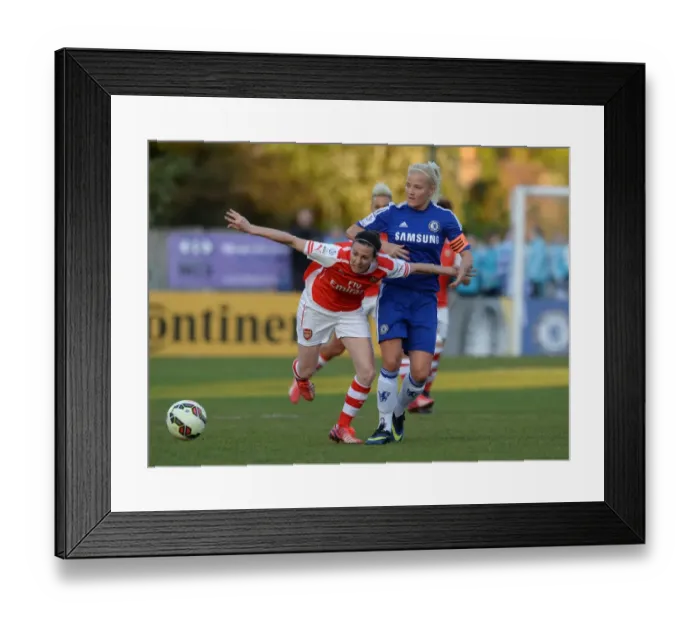Framed Print : Clash of Titans: Chelsea Ladies vs. Arsenal Ladies in Intense WSL Showdown Framed Print : Clash of Titans: Chelsea Ladies vs. Arsenal Ladies in Intense WSL Showdown