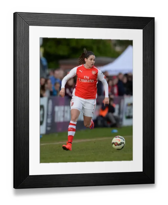Framed Print : Vicky Losada Faces Off in Intense WSL Clash: Chelsea vs. Arsenal