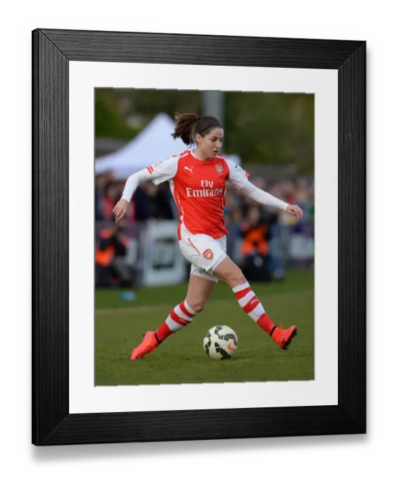 Framed Print : Vicky Losada in Action: Chelsea vs. Arsenal Women's Super League Clash (April 2015)