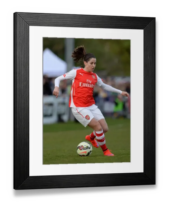 Framed Print : Vicky Losada Faces Off: Chelsea vs. Arsenal Women's Super League Showdown - A Clash of Titans