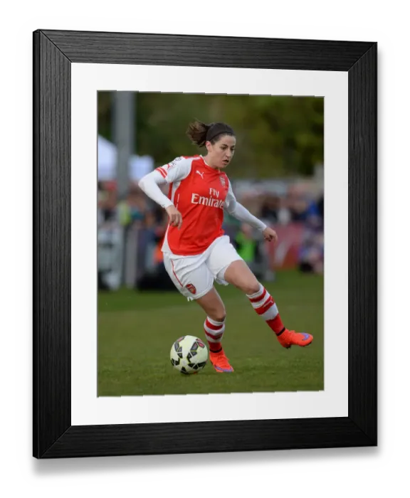 Framed Print : Vicky Losada Faces Off: Chelsea vs. Arsenal in WSL Showdown
