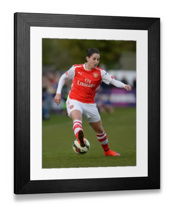 Framed Print : Vicky Losada in Action: Chelsea vs. Arsenal Women's Super League Clash (April 2015)