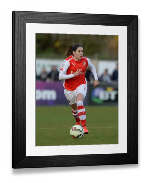 Framed Print : Vicky Losada in Action: Chelsea vs. Arsenal Women's Super League (WSL) Match (April 2015)