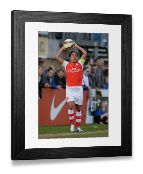 Framed Print : Alex Scott Faces Off Against Chelsea Ladies in WSL Showdown