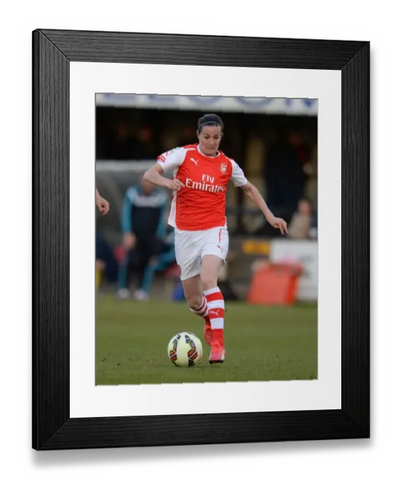 Framed Print : Arsenal vs. Chelsea Ladies: WSL Star Natalia Pablos Sanchon in Action