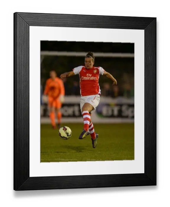 Framed Print : Arsenal's Emma Mitchell Goes Head-to-Head with Chelsea Ladies in WSL Clash Framed Print : Arsenal's Emma Mitchell Goes Head-to-Head with Chelsea Ladies in WSL Clash
