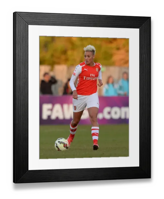 Framed Print : WSL Showdown: Lianne Sanderson in Action - Chelsea Ladies vs. Arsenal Ladies