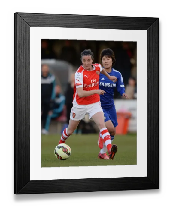 Framed Print : Pressure Cooker: Chelsea vs. Arsenal Women's Super League Showdown