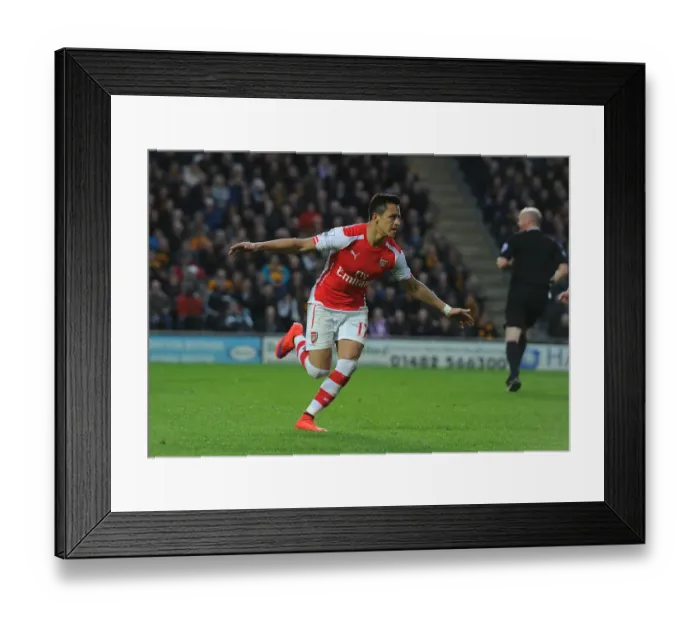 Framed Print : Alexis Sanchez's First Arsenal Goal: Hull City 1-1 Arsenal, Premier League 2014 / 15 Framed Print : Alexis Sanchez's First Arsenal Goal: Hull City 1-1 Arsenal, Premier League 2014 / 15