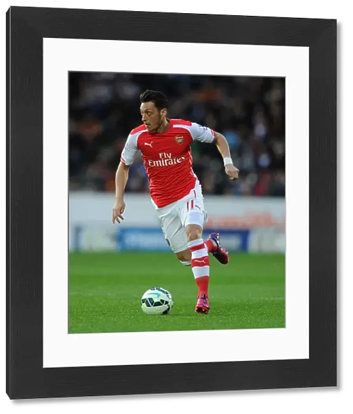 Mesut Ozil in Action: Hull City vs Arsenal, Premier League 2014 / 15