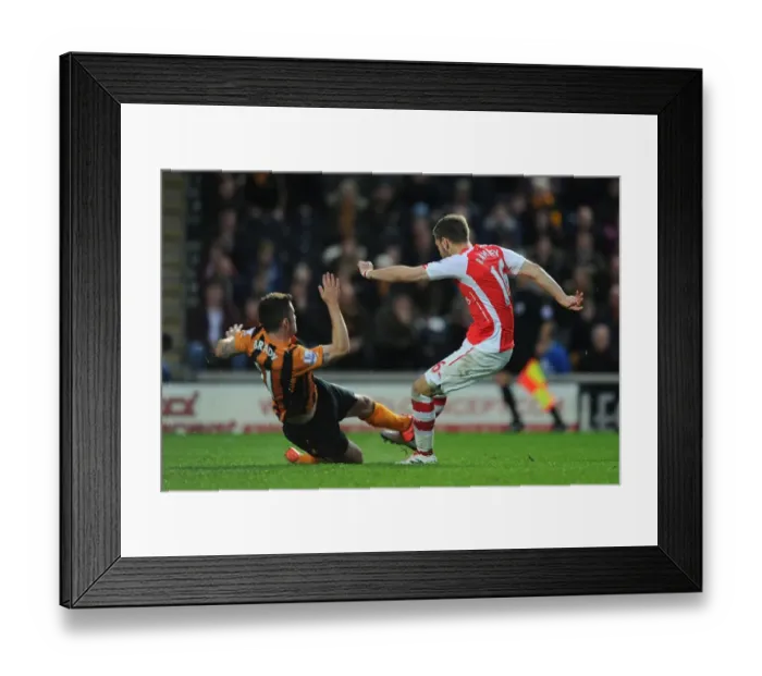 Framed Print : Ramsey Strikes Again: Arsenal's Second Goal vs. Hull City, 2014 / 15 Premier League Framed Print : Ramsey Strikes Again: Arsenal's Second Goal vs. Hull City, 2014 / 15 Premier League