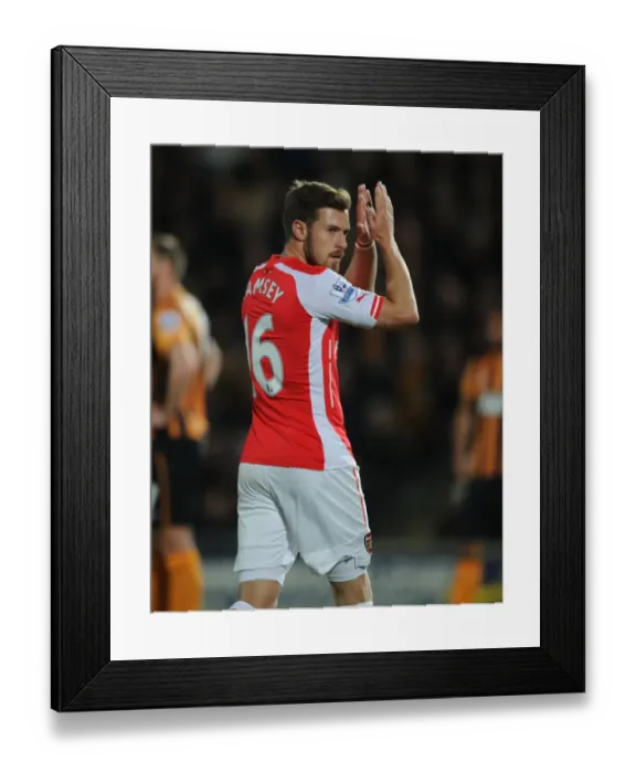 Framed Print : Arsenal's Aaron Ramsey in Action: Hull City vs Arsenal (Premier League 2014 / 15) Framed Print : Arsenal's Aaron Ramsey in Action: Hull City vs Arsenal (Premier League 2014 / 15)