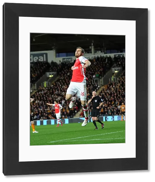 Ramsey's Double: Arsenal's Thrilling Victory Over Hull City in the Premier League (May 2015)