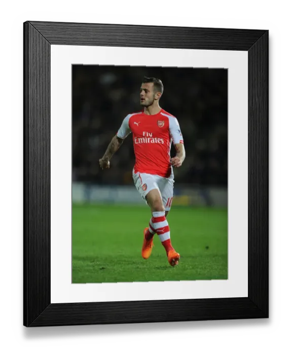 Framed Print : Jack Wilshere in Action: Hull City vs Arsenal, Premier League 2014 / 15 Framed Print : Jack Wilshere in Action: Hull City vs Arsenal, Premier League 2014 / 15