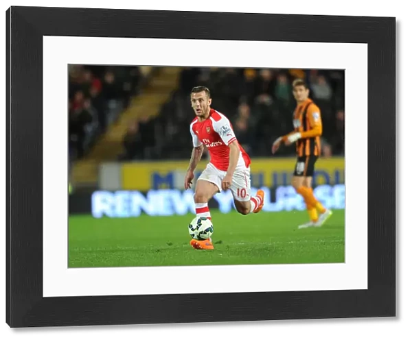 Jack Wilshere in Action: Hull City vs Arsenal, Premier League 2014 / 15