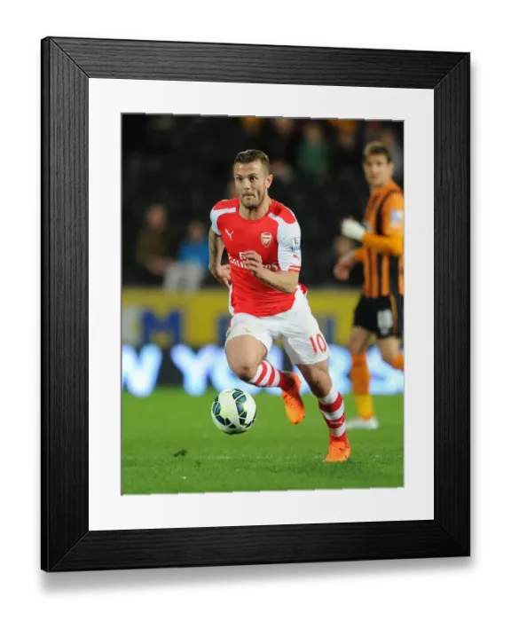Framed Print : Jack Wilshere: In Action Against Hull City, Premier League 2014-2015 Framed Print : Jack Wilshere: In Action Against Hull City, Premier League 2014-2015