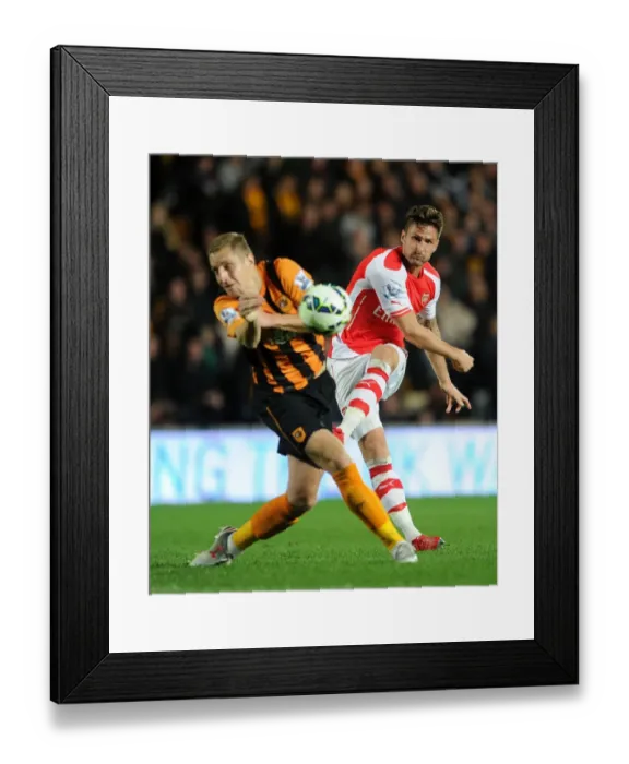 Framed Print : Giroud's Game-Winning Strike: Hull City vs. Arsenal, Premier League 2014 / 15 Framed Print : Giroud's Game-Winning Strike: Hull City vs. Arsenal, Premier League 2014 / 15