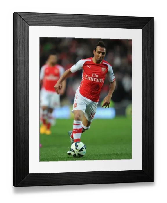 Framed Print : Santi Cazorla: In Action Against Hull City, Premier League 2014 / 15 Framed Print : Santi Cazorla: In Action Against Hull City, Premier League 2014 / 15