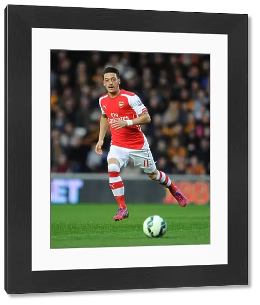 Mesut Ozil in Action: Arsenal's Win Against Hull City, Premier League 2014-2015