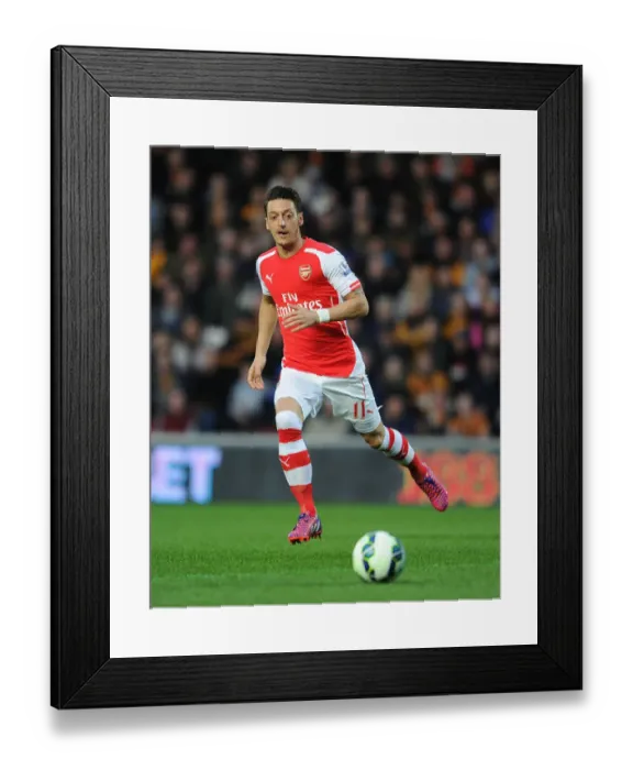Framed Print : Mesut Ozil in Action: Arsenal's Win Against Hull City, Premier League 2014-2015 Framed Print : Mesut Ozil in Action: Arsenal's Win Against Hull City, Premier League 2014-2015
