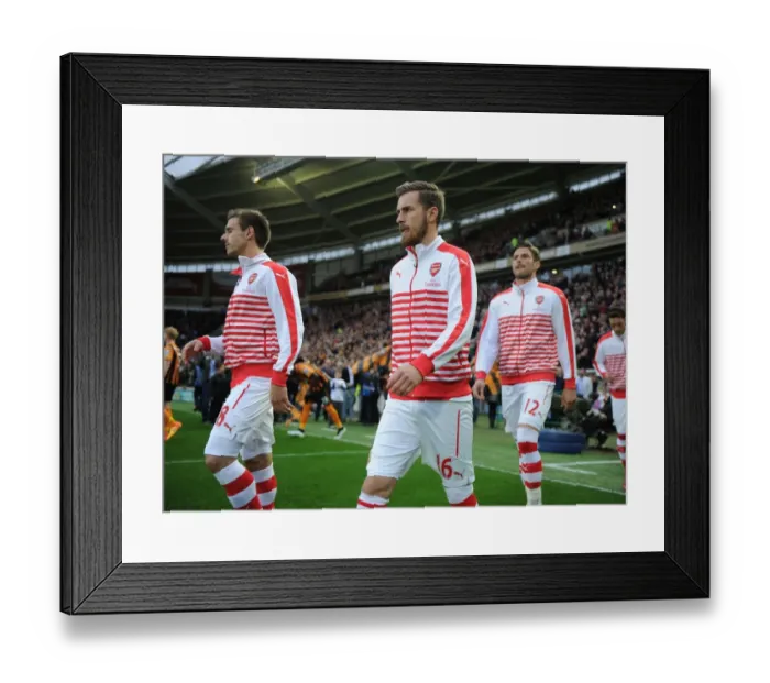 Framed Print : Arsenal's Aaron Ramsey Gears Up for Hull City Showdown in Premier League (May 2015) Framed Print : Arsenal's Aaron Ramsey Gears Up for Hull City Showdown in Premier League (May 2015)