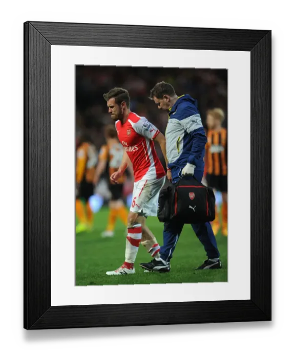 Framed Print : Arsenal's Aaron Ramsey Suffers Injury Against Hull City, May 2015 Framed Print : Arsenal's Aaron Ramsey Suffers Injury Against Hull City, May 2015