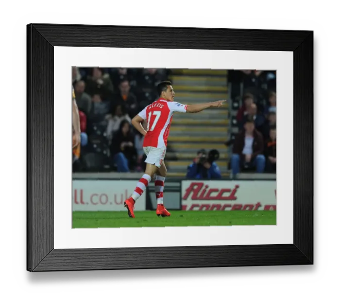 Framed Print : Alexis Sanchez's Triple Strike: Arsenal's Victory over Hull City, Premier League 2014 / 15 Framed Print : Alexis Sanchez's Triple Strike: Arsenal's Victory over Hull City, Premier League 2014 / 15
