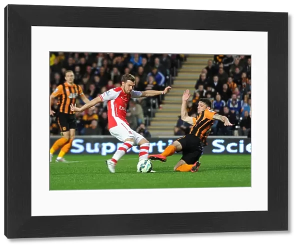 Aaron Ramsey's Intense Second Goal for Arsenal Against Hull City
