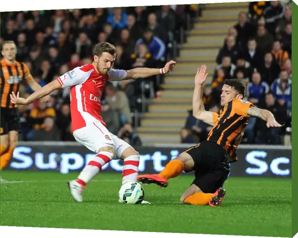 Aaron Ramsey's Intense Second Goal for Arsenal Against Hull City