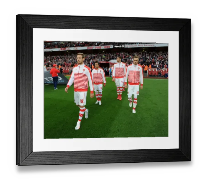 Framed Print : Arsenal vs Swansea City: Premier League Showdown at Emirates Stadium, May 2015