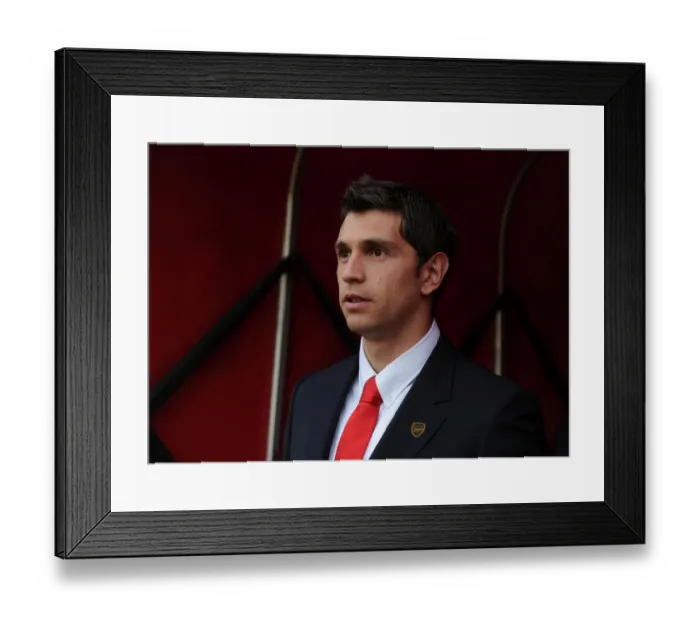 Framed Print : Emiliano Martinez: Arsenal's Ready-to-Go Goalkeeper Ahead of Swansea City Clash (2014 / 15)