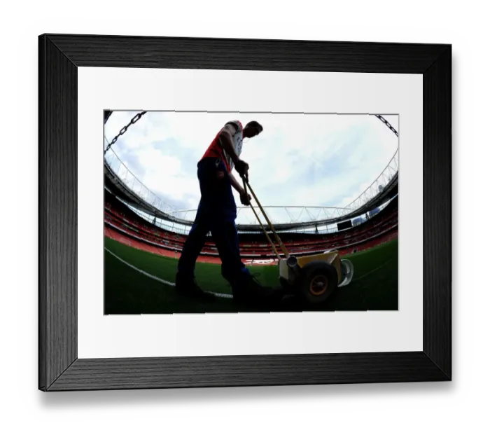 Framed Print : Arsenal vs Swansea City: Emirates Stadium Readies for Premier League Battle (2014 / 15) Framed Print : Arsenal vs Swansea City: Emirates Stadium Readies for Premier League Battle (2014 / 15)