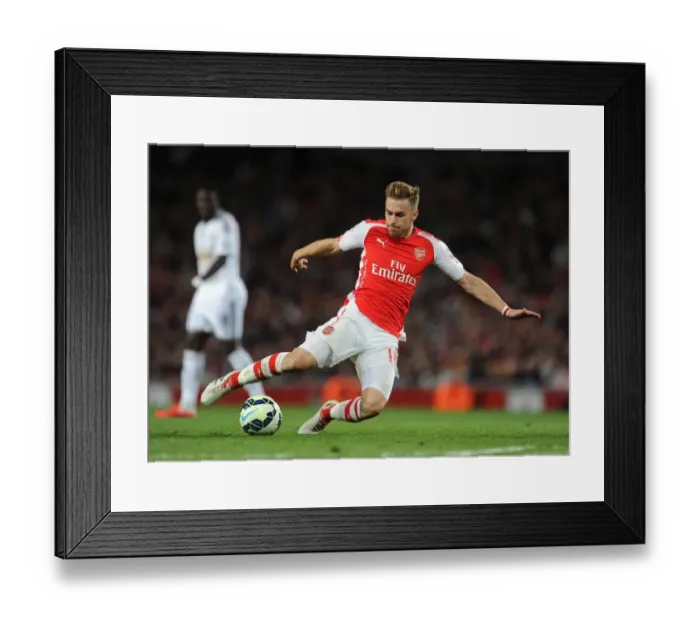 Framed Print : Aaron Ramsey in Action: Arsenal vs Swansea City, Premier League 2014 / 15 Framed Print : Aaron Ramsey in Action: Arsenal vs Swansea City, Premier League 2014 / 15