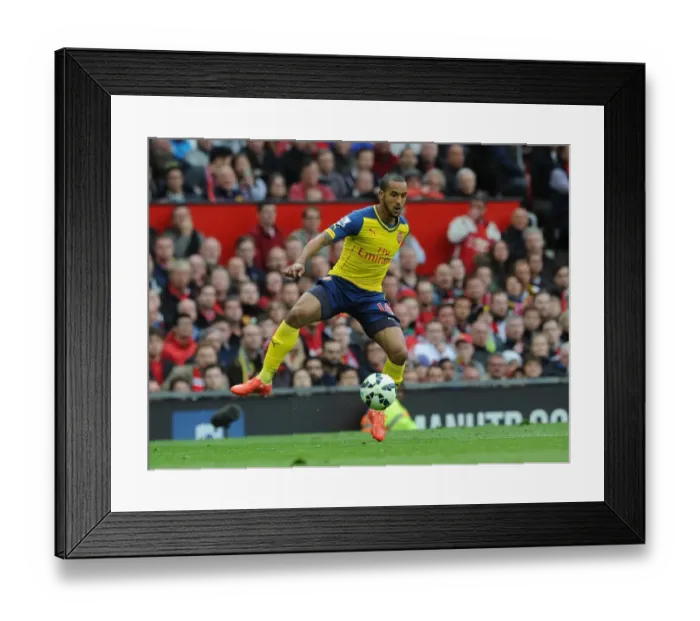Framed Print : Theo Walcott vs. Manchester United: A Premier League Showdown (Arsenal vs. Manchester United, 2014-15) Framed Print : Theo Walcott vs. Manchester United: A Premier League Showdown (Arsenal vs. Manchester United, 2014-15)