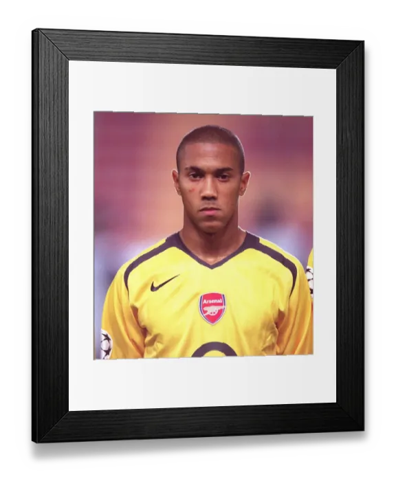 Framed Print : Clichy. Gael Clichy (Arsenal). Sparta Prague 0:2 Arsenal