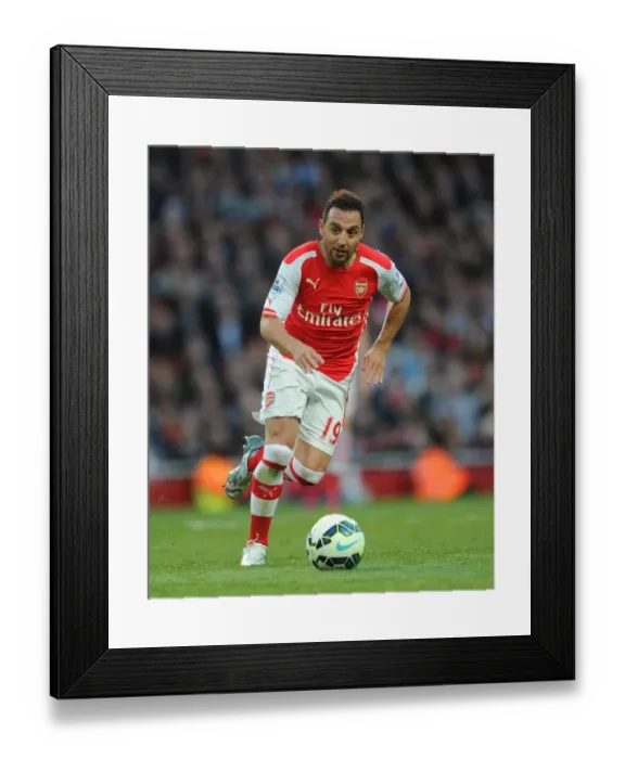 Framed Print : Santi Cazorla in Action: Arsenal's Midfield Maestro Shines against Sunderland, Premier League 2014-15 Framed Print : Santi Cazorla in Action: Arsenal's Midfield Maestro Shines against Sunderland, Premier League 2014-15