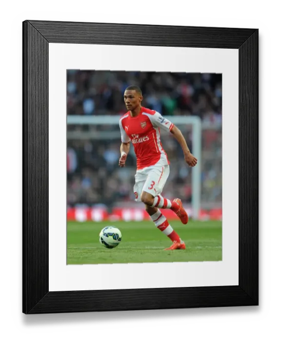 Framed Print : Arsenal's Kieran Gibbs in Action Against Sunderland (2015) Framed Print : Arsenal's Kieran Gibbs in Action Against Sunderland (2015)
