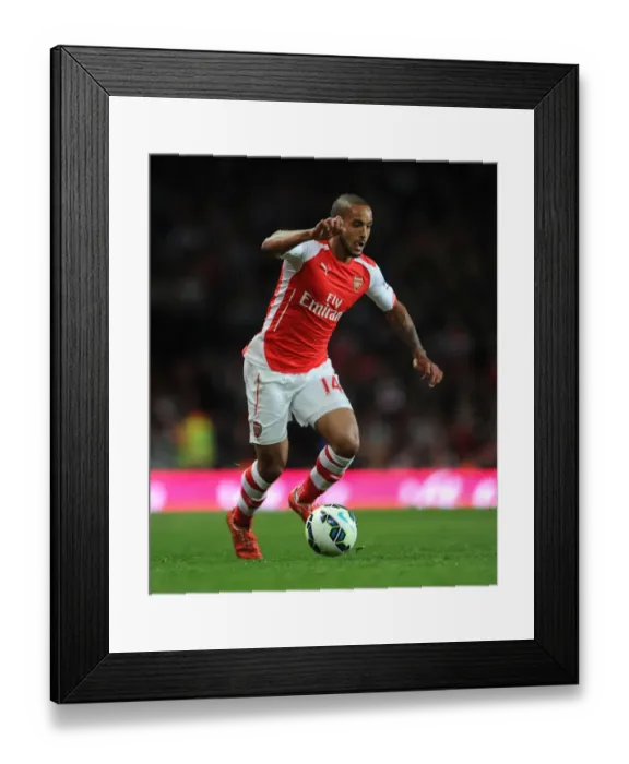 Framed Print : Theo Walcott in Action: Arsenal vs Sunderland, Premier League 2014-15 Framed Print : Theo Walcott in Action: Arsenal vs Sunderland, Premier League 2014-15