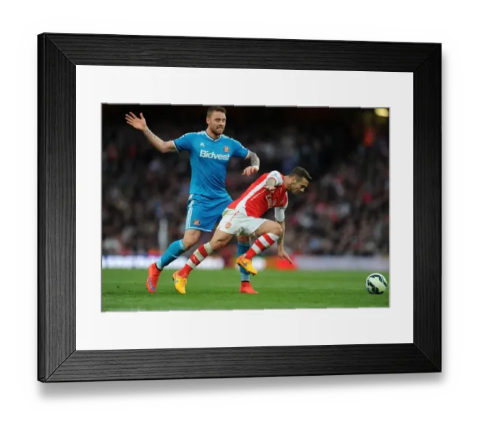 Framed Print : Arsenal vs Sunderland: Premier League Showdown at Emirates Stadium (2015) Framed Print : Arsenal vs Sunderland: Premier League Showdown at Emirates Stadium (2015)