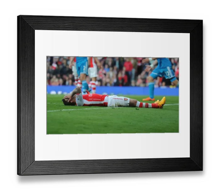Framed Print : Arsenal's Jack Wilshere in Action: Arsenal vs. Sunderland (Premier League 2014-15) Framed Print : Arsenal's Jack Wilshere in Action: Arsenal vs. Sunderland (Premier League 2014-15)