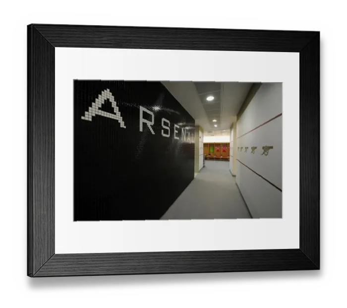 Framed Print : Arsenal Changing Room: Pre-Match Moments before Arsenal vs West Bromwich Albion, Premier League 2014-2015 Framed Print : Arsenal Changing Room: Pre-Match Moments before Arsenal vs West Bromwich Albion, Premier League 2014-2015