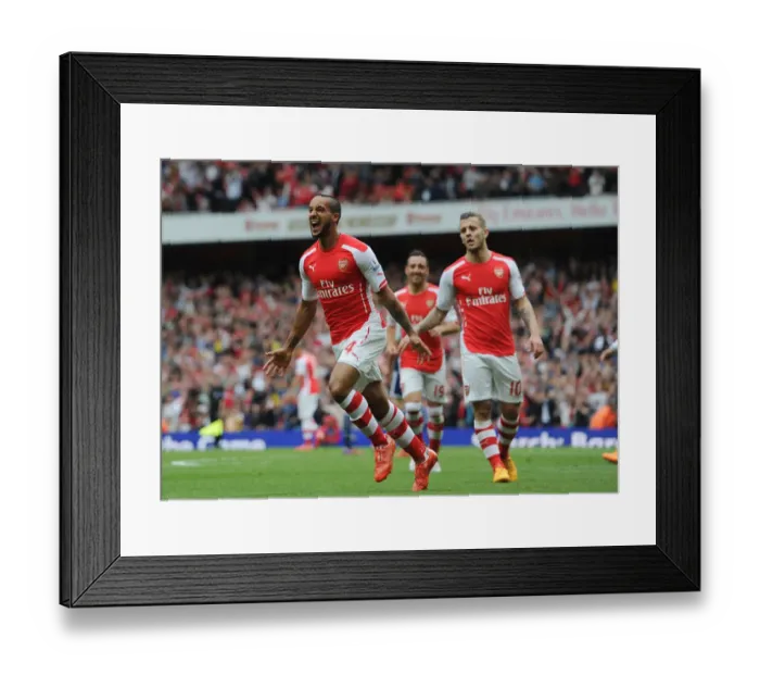 Framed Print : Theo Walcott's Brace: Arsenal Secure Victory Over West Bromwich Albion (2014 / 15) Framed Print : Theo Walcott's Brace: Arsenal Secure Victory Over West Bromwich Albion (2014 / 15)