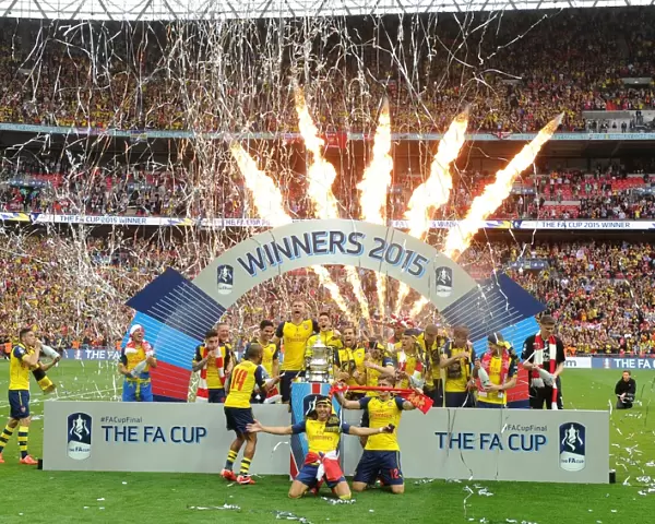 Arsenal's FA Cup Victory Celebration: Arsenal v Aston Villa, 2015