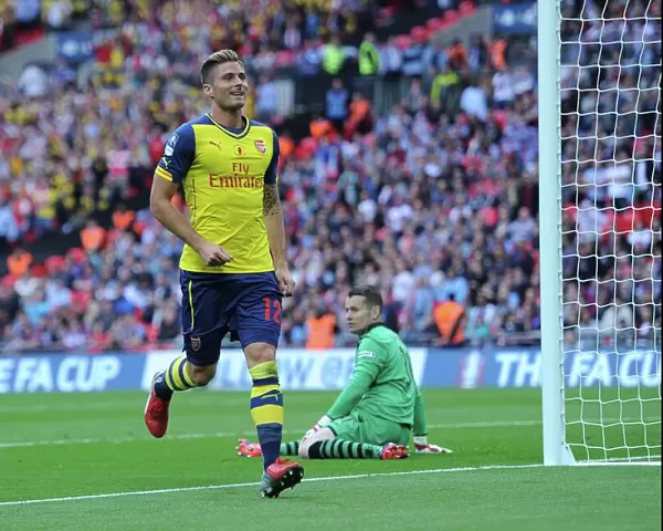 Olivier Giroud's Brace: Arsenal's FA Cup Final Victory over Aston Villa (2015)