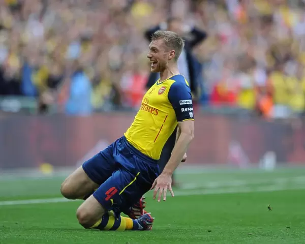 Per Mertesacker's Game-Winning Goal: Arsenal Claims FA Cup Victory over Aston Villa